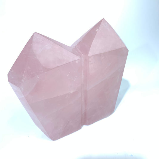 Double headed pink crystal