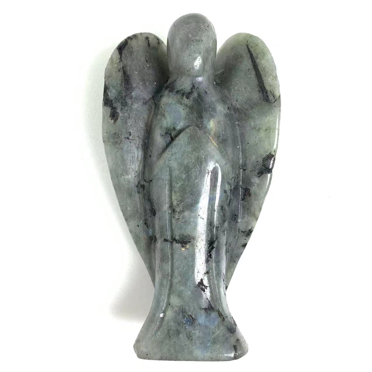 Pull feldspar angel carving piece