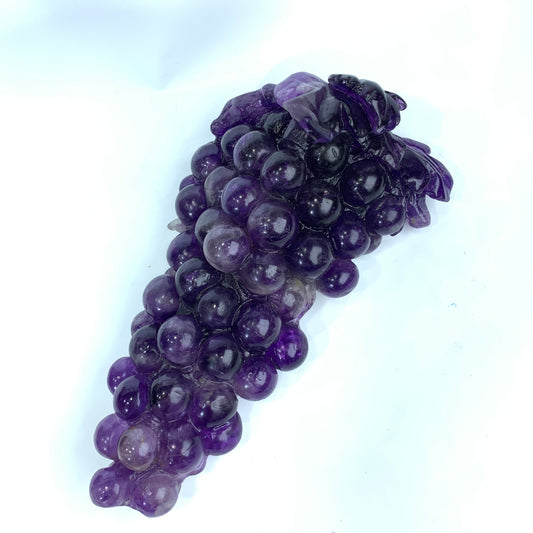 Amethyst grape carving decoration
